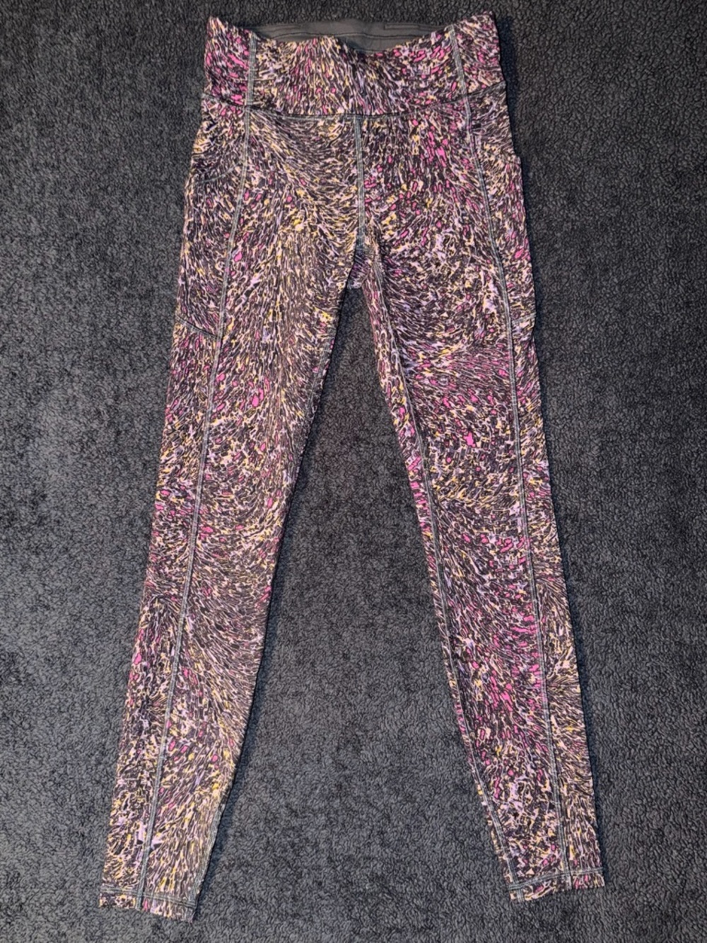 Lululemon Invigorate High-Rise Tight 28" Topography Multi